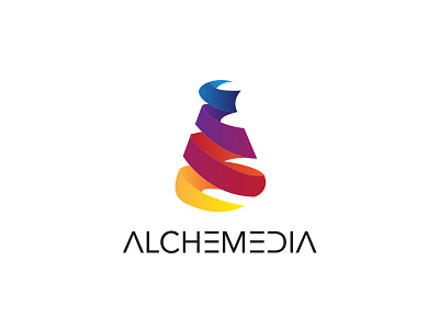 Alchemedia brand client colorfull contest design flask media