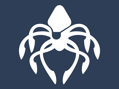 The Kraken emblem icon kraken logo octopus pirate squid