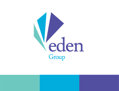 Corporate Brand - Eden financial group - 2019 2019 branding design finance flat geometry graphic design logo logotype vector