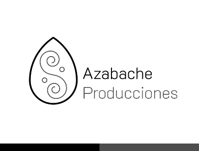 Corporate Logo - Azabache Productions - 2018 2018 branding design freelancing linework logo vector venezuela visual studio