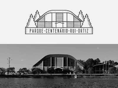 parque centenário rui ortiz architecture art design drawing geofilter illustration park vector