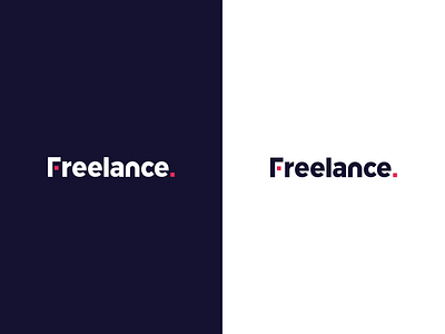 freelance box brand clean flat freelance icon logo logotype square symbol thirty logos typography