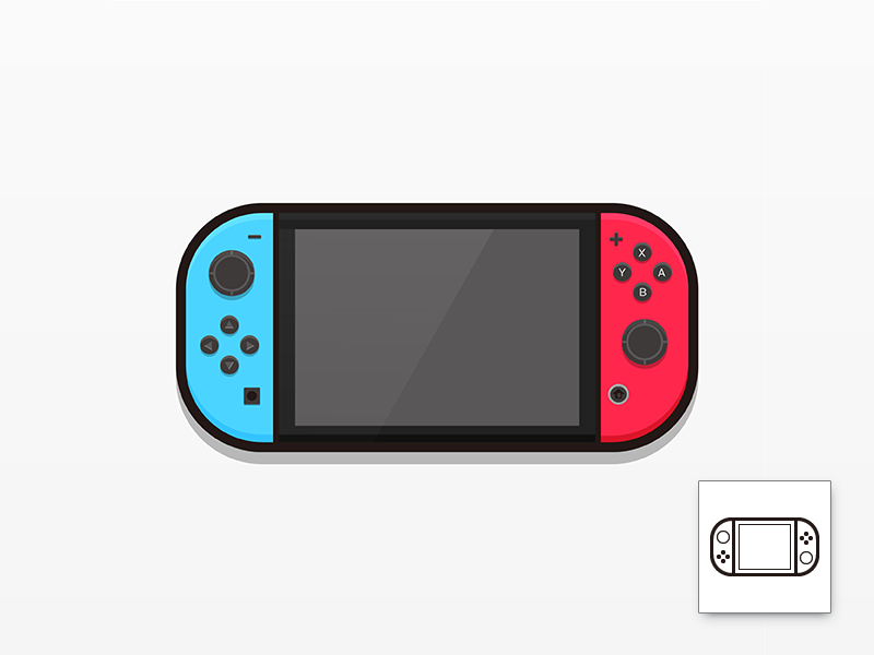 Nintendo Swtich icon set by Clearo on Dribbble