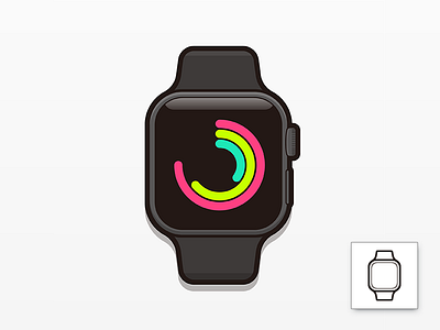 Apple iWatch icon set