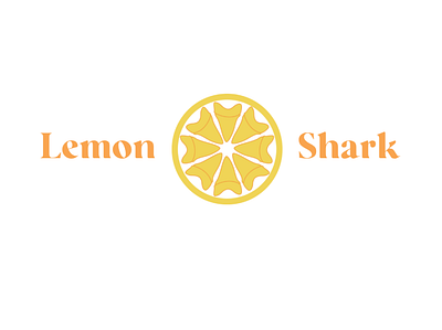 Lemon Shark Logo - Main branding design logo