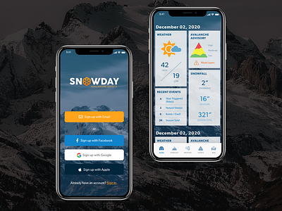 Avalanche Forecast App