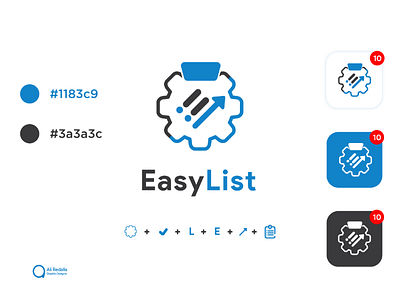 EasyList logo logo illustrator