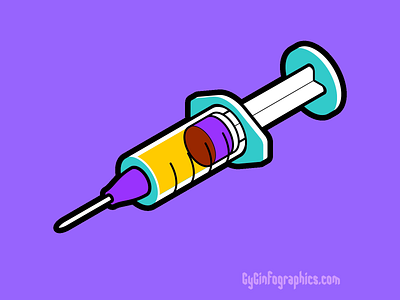 2nd dose done covid dose gif isometricgraphics motiongraphics sticker syringe vaccine vectorgraphics