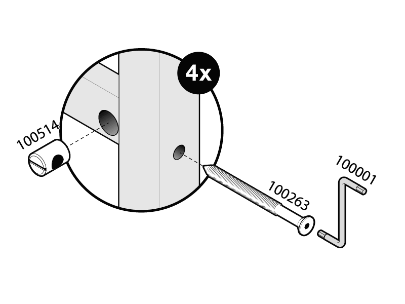 Detail of screws. adobe aftereffects adobe illustrator assembly furniture ikea instructions isometric manual owners manual screws