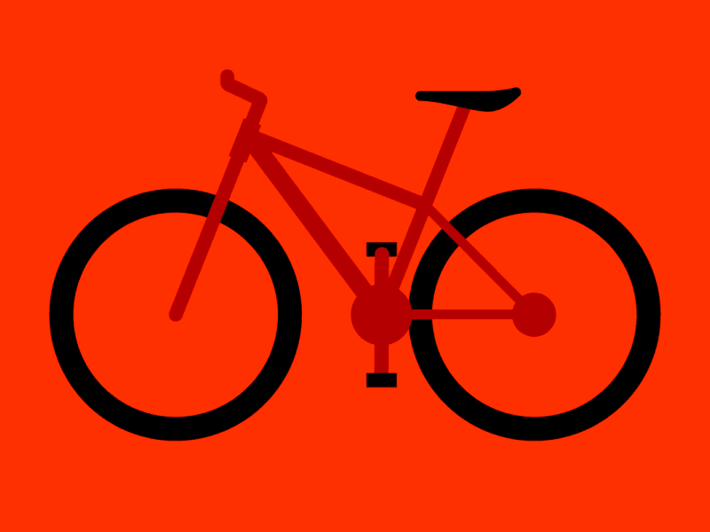 Infinity bike bike bikelogo gif illustration logo motiongraphics sign vector graphics