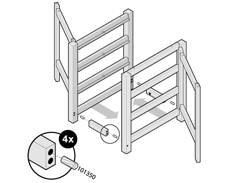 Assembly step 1 adobe aftereffects adobe illustrator assembly furniture gif ikea instructions isometric lineart manual motiongraphics technical drawing vector graphics