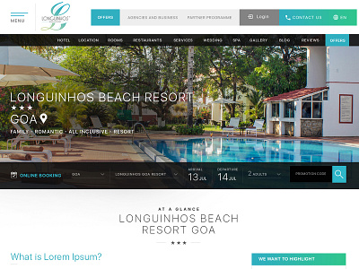 Longuinhos Beach Resort Goa