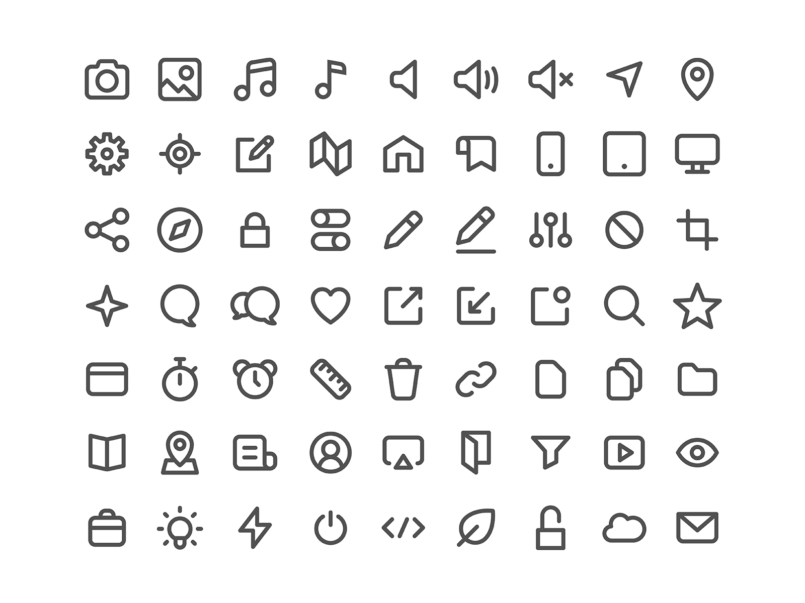 Icon Set by Michal Beno on Dribbble
