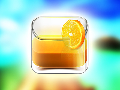 Orange Juice iPhone icon beach icon iphone juice orange summer