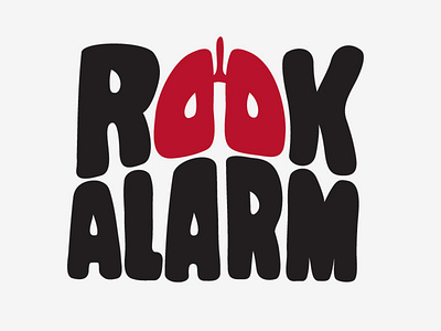 Rookalarm branding design logo vector