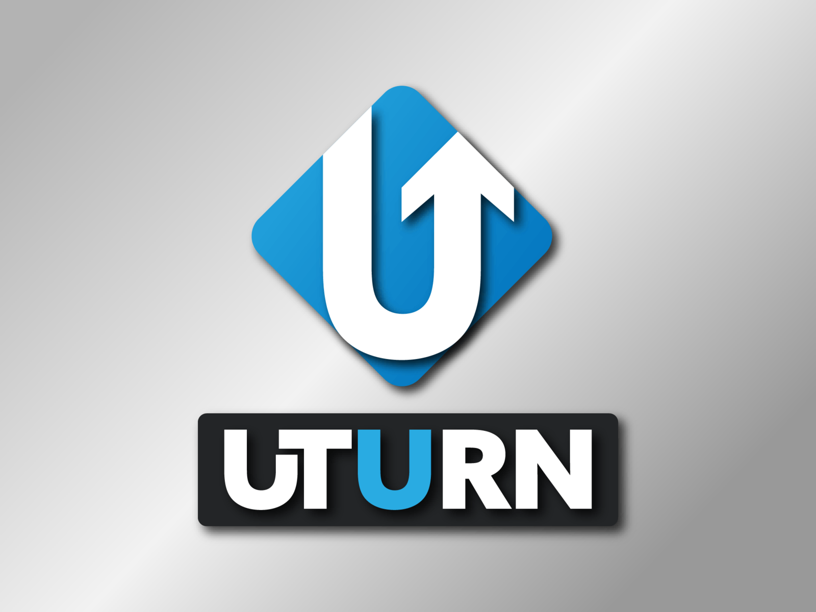 U-turn Stencil for Classroom / Therapy Use - Great U-turn Clipart