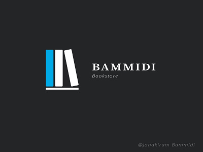 Bookstore Logo background branding color colorful design graphic illustration layout logo poster