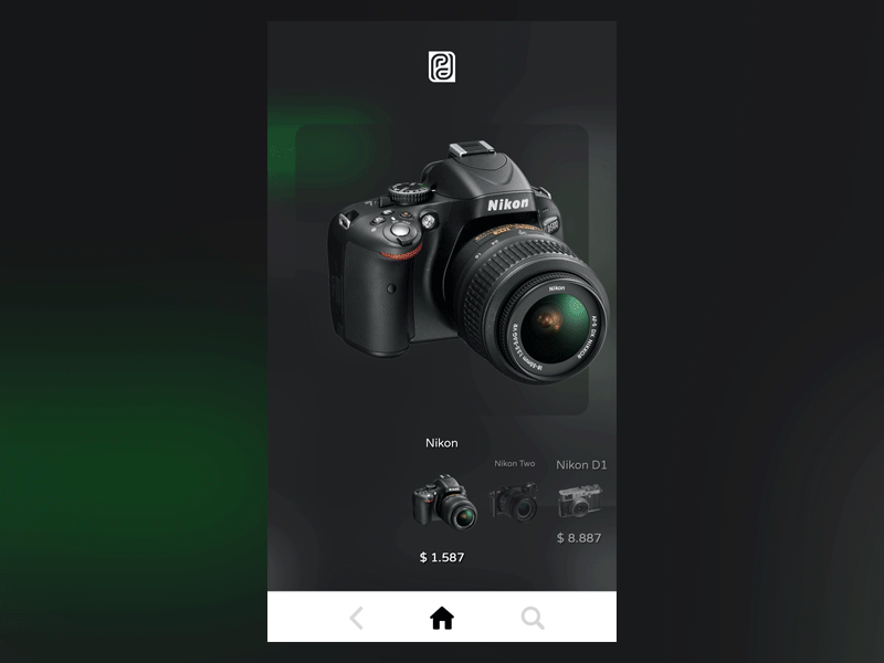 Mobile App - Animation Design. appdesign cameras design photography ux