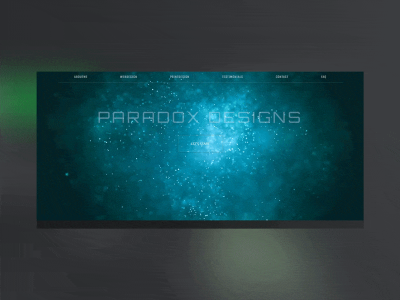 Personal website! design logo ui ux webdesign website