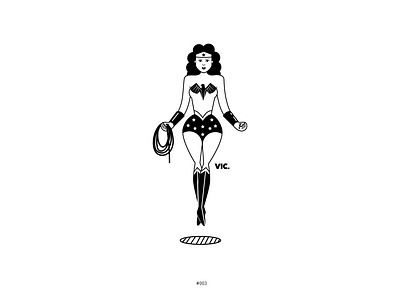 DC Series - 003 Wonder Woman artwork comics dccomics design drawing illustration logo series art wonder woman