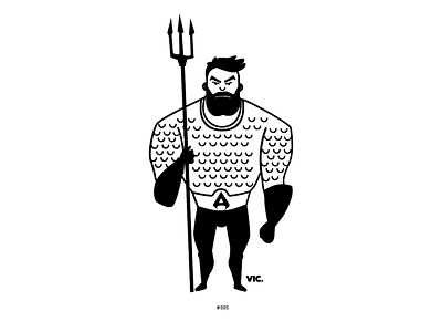 Dc Series 005 Aquaman By Victor Calistro On Dribbble