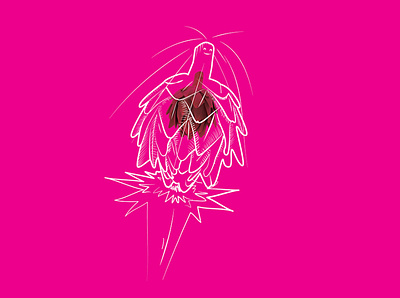 Supersonic artichoke artichoke artwork drawing fun illustration sonic