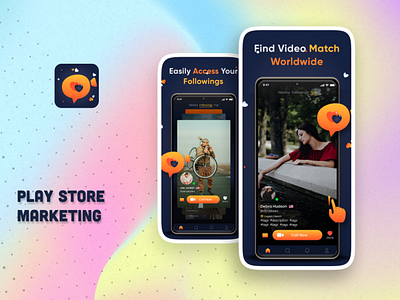 Play Store Marketing for Social Video Calling App