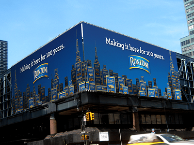 Ronzoni: New York City Billboard Campaign