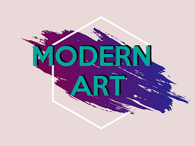 Modern art background