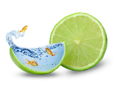 Water limon splash effect splash photoshop effect