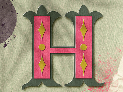 Letter H for #36daysoftype
