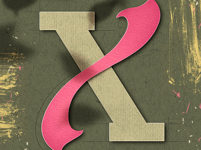 Letter X for #36daysoftype