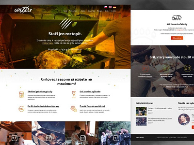 Grizzly - Onepage onepage webdesign