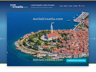 Aerial Croatia – Letecké fotky Chorvatska webdesign