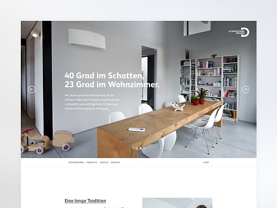 Klimatechnik Decker Website branding corporate design identity responsive web design webdesign