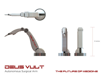 Deus Vult Industrial Design Concept autocad concept industrial design medicine photoshop robotics
