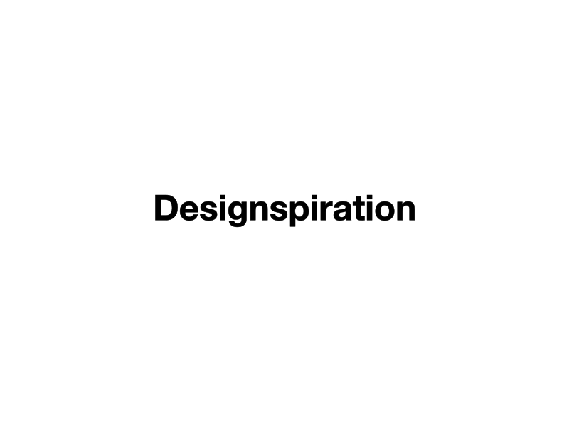 Designspiration Logo Animation