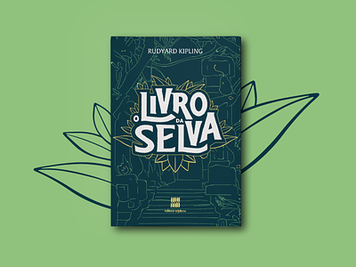 O Livro da Selva book book cover booking booklet design id visual logo mogli mowgli