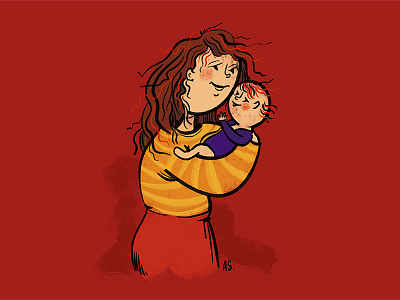 Jake & Mama autobiographical comic procreate