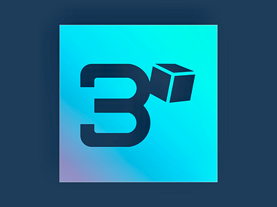 3 Cubed logo