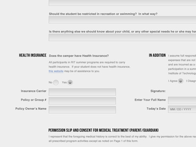 Sports Site Form 2 button design form icon typography ui web
