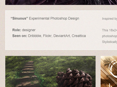 Folio - About design portfolio typography web