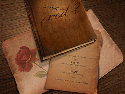 Deep Red (WIP) design illustration manipulation photo photoshop texture typography