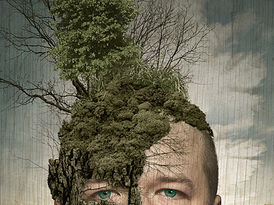 Masquerade: Treeman (Starting) design mask masquerade nature photo manipulation photoshop portrait poster treeman