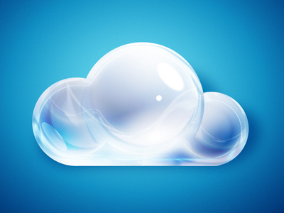 Cloud cloud design icon photoshop shiny