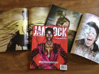 Jamrock Magazine 3d art design line magazine model photo manipulation photoshop print