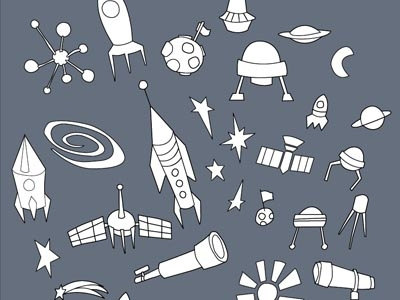 space collection_vector