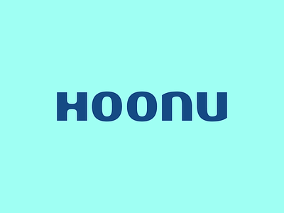 Hoonu Logotype brand brand colors brand identity branding clickpivot colors custom type flat hoonu lettering logo logo design logotype typography