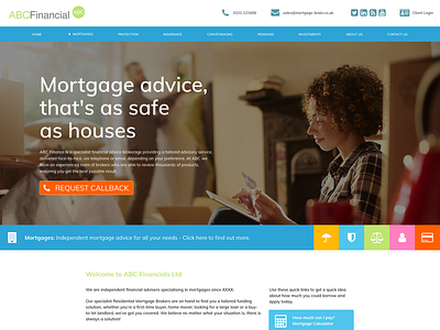 Mortgage Firm Website Template