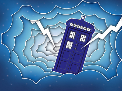 tardis vortex animation